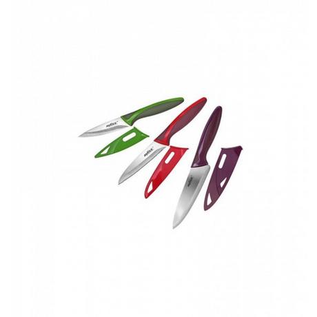 zyliss Küchenmesser (3-teilig, Mehrfarbig)  