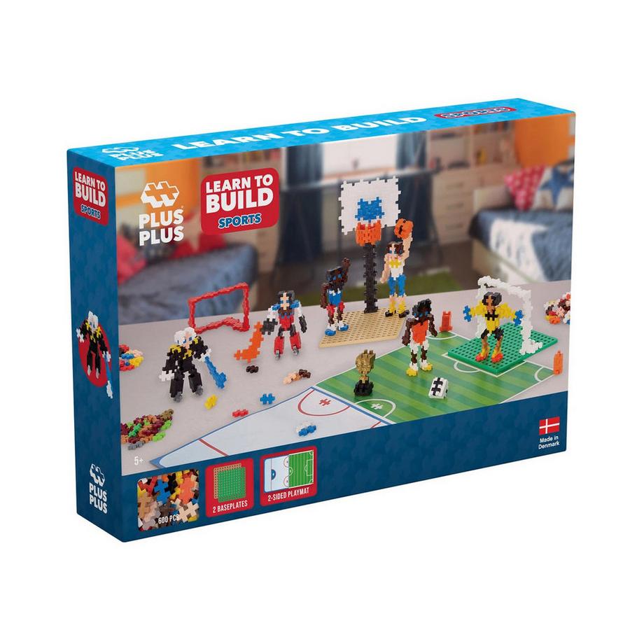Plus-Plus  Basic Kreativ Bausteine Sport (600Teile) 