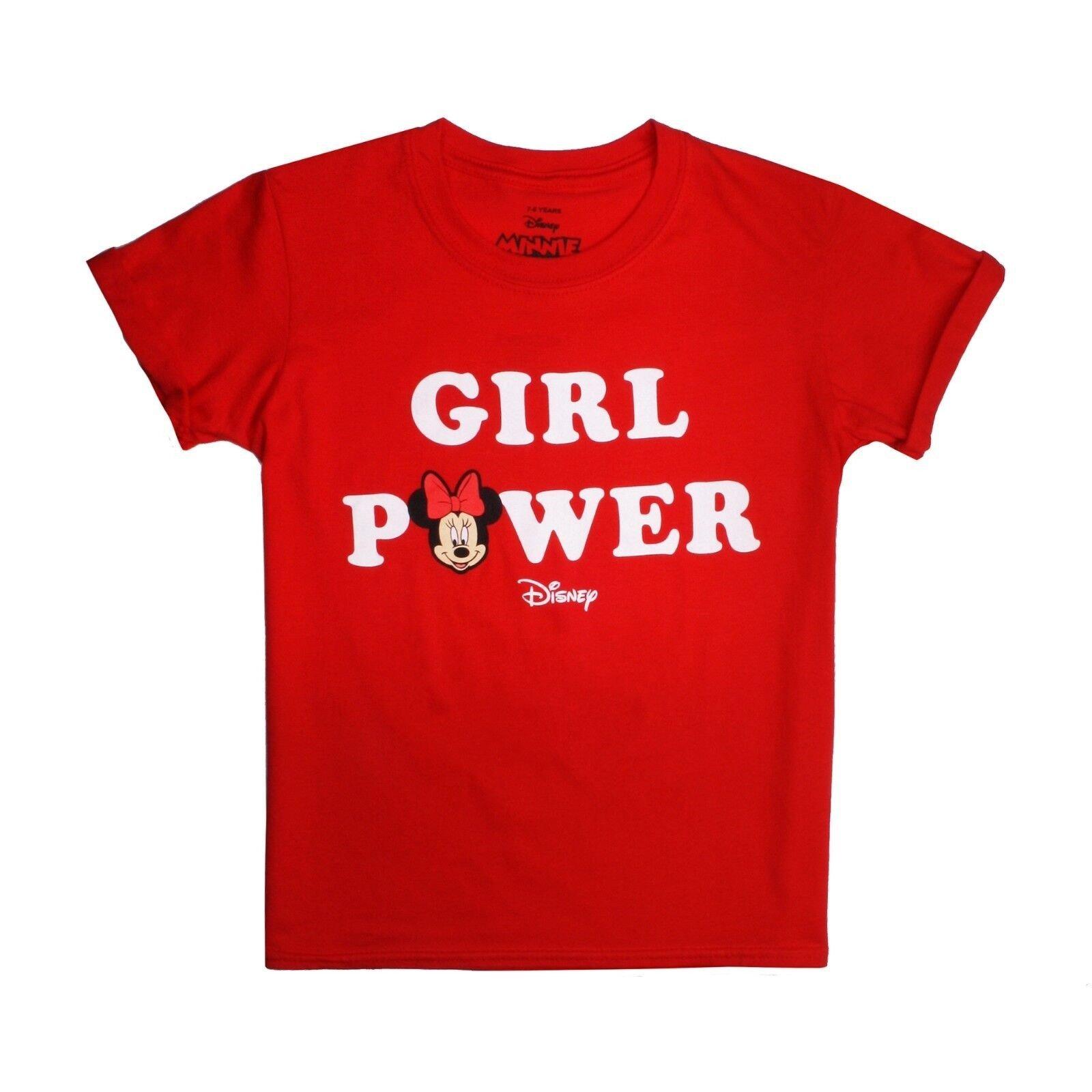 Image of Girl Power Tshirt Mädchen Rot Bunt 152-158