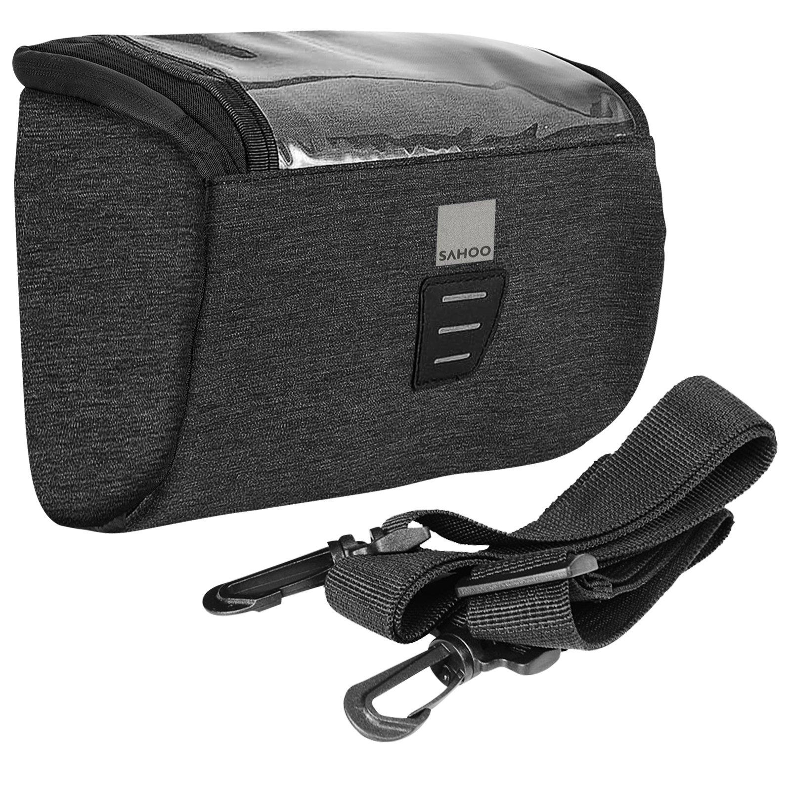 Image of Fahrradtasche Mit Reißverschluss Sahoo Unisex Schwarz