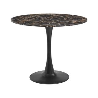 Beliani Esstisch aus MDF-Platte Industriell BOCA  