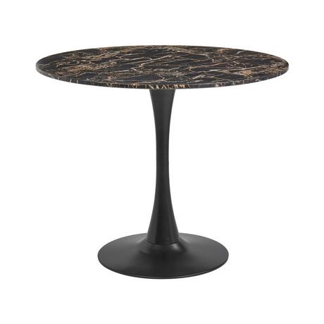 Beliani Esstisch aus MDF-Platte Industriell BOCA  