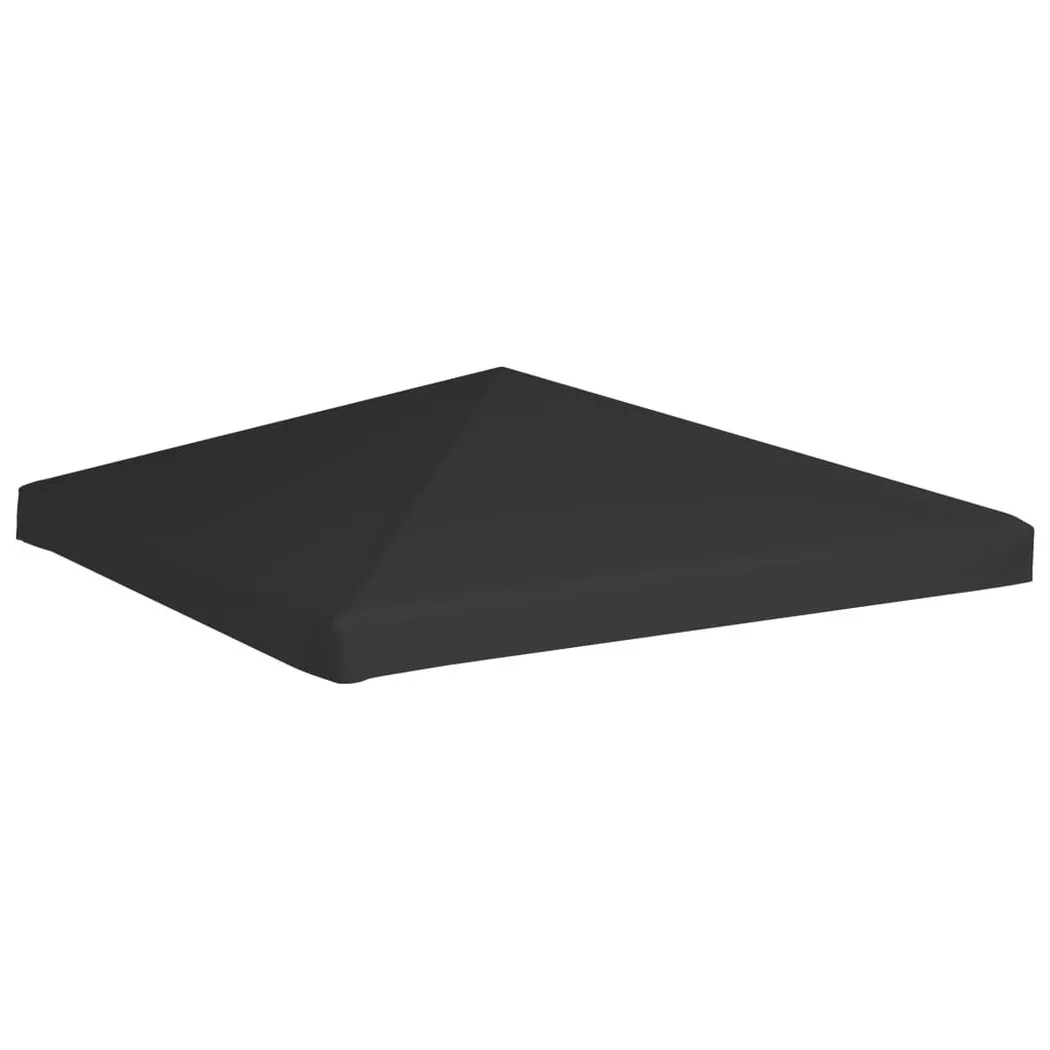 VidaXL - copertura superiore gazebo Tessuto, One Size, Nero