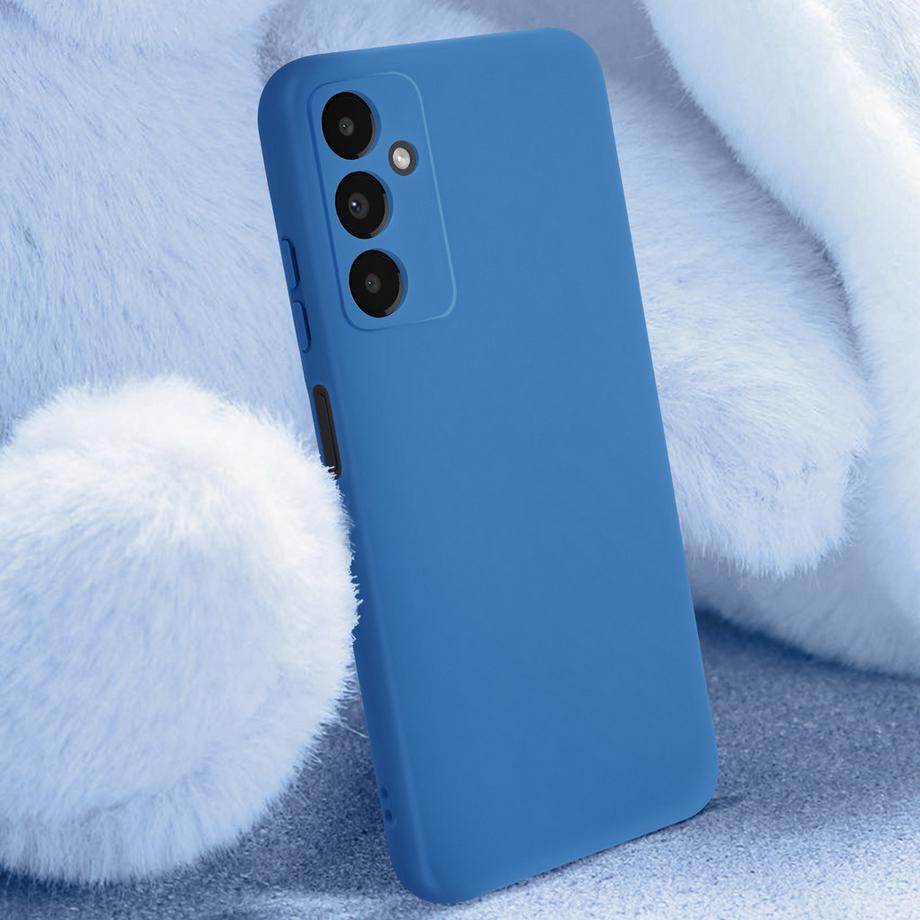 Avizar  Cover opaca Samsung Galaxy A05s azzurra 