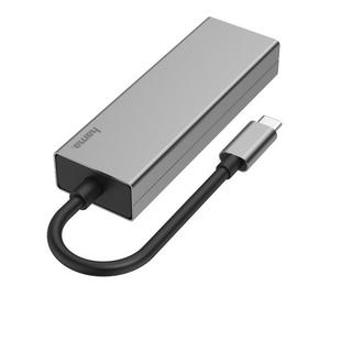 hama  00200108 Notebook-Dockingstation & Portreplikator USB 3.2 Gen 1 (3.1 Gen 1) Type-C Grau 