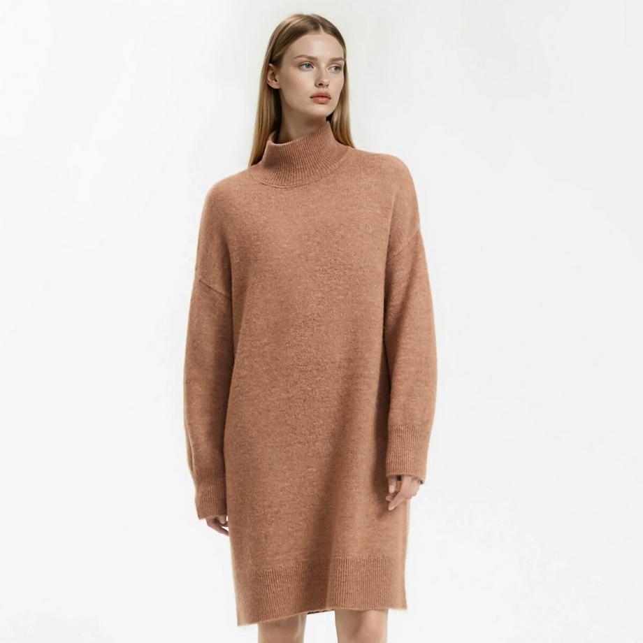 La Redoute Collections Abito corto in maglia a maniche lunghe  