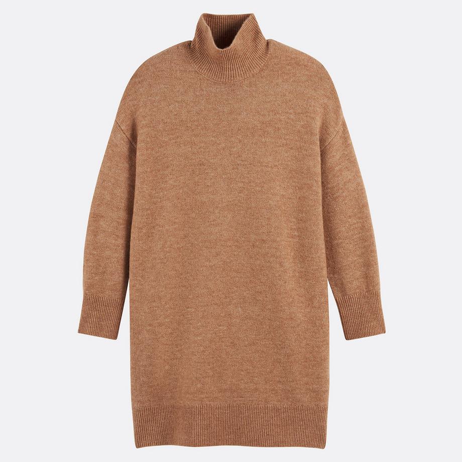 La Redoute Collections Abito corto in maglia a maniche lunghe  