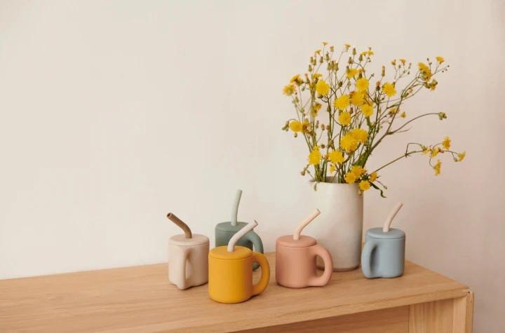 Liewood  LIEWOOD - Jenna Trinklerntasse Sandy Sea Blue 