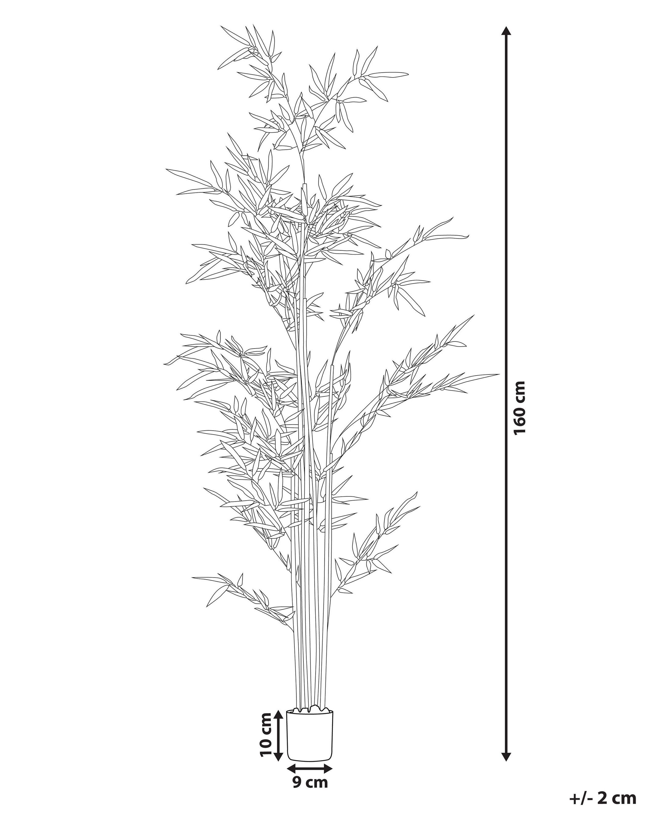 Beliani Plante artificielle en Matière synthétique BAMBUSA VULGARIS  