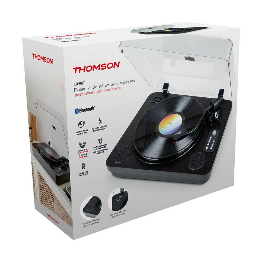 Thomson  Tourne Disques Bluetooth Modèle TT650BT 
