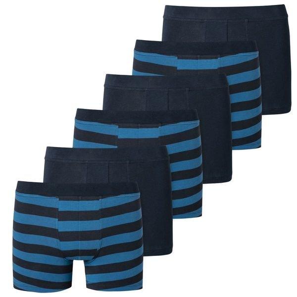 Image of 6er Pack Teens Boys 955 Organic Cotton - Shorts Pants Jungen Blau 152