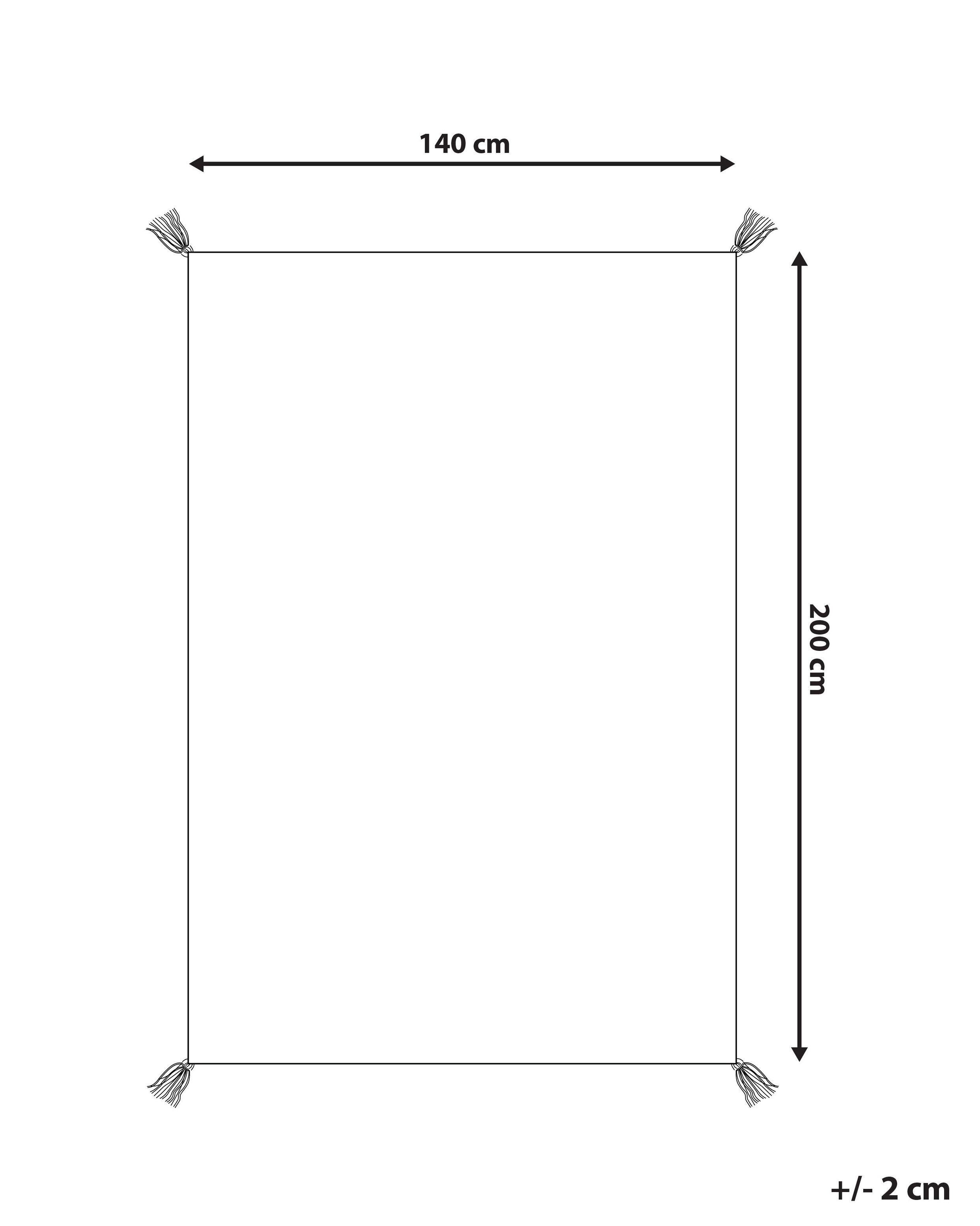 Beliani Tappeto per bambini en Cotone Moderno MEREVI  