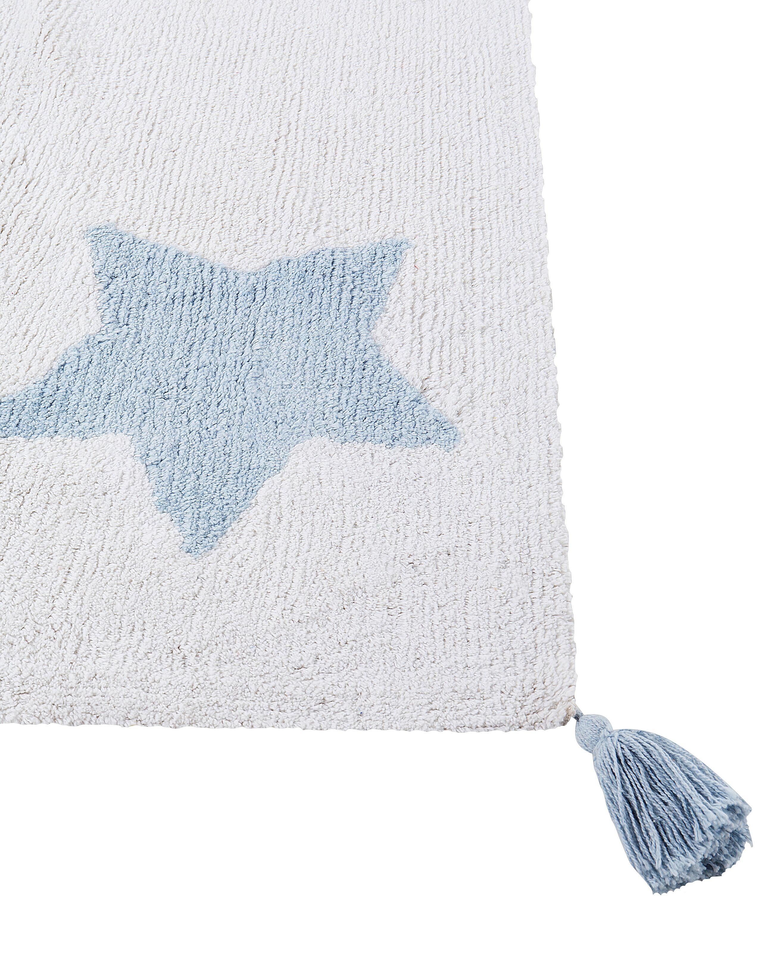 Beliani Tappeto per bambini en Cotone Moderno MEREVI  