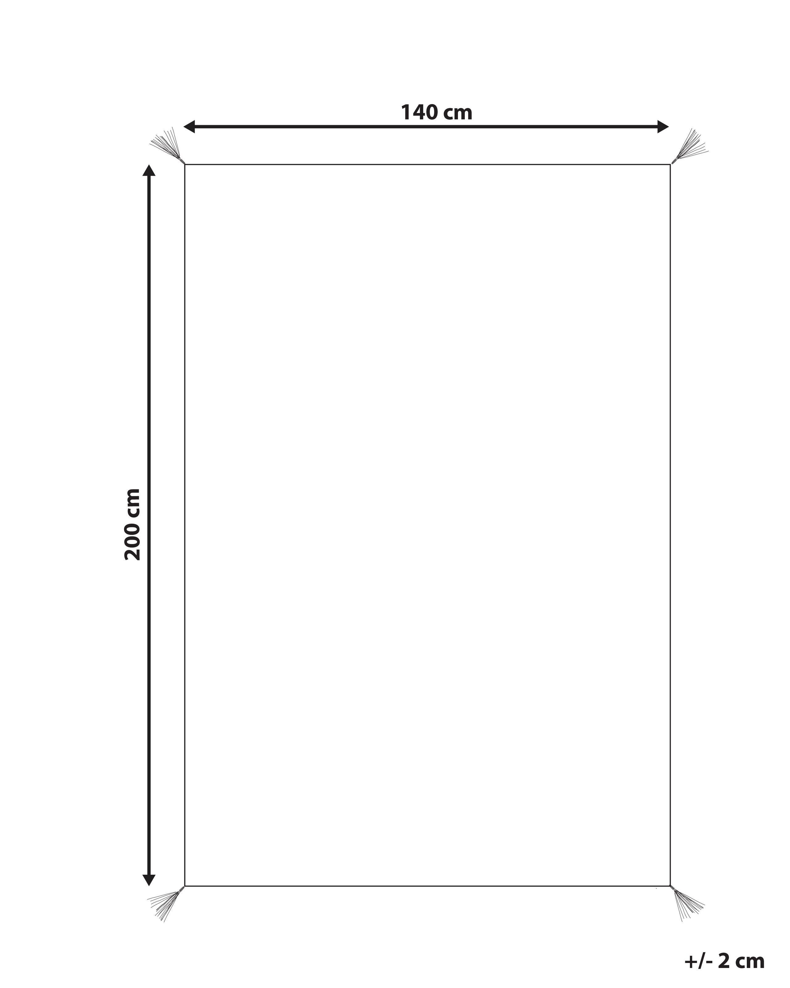 Beliani Tappeto per bambini en Cotone Moderno MEREVI  