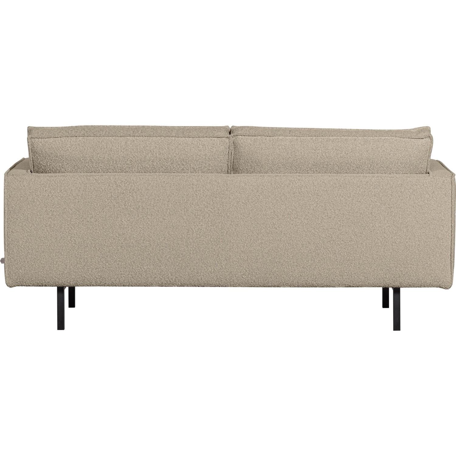 mutoni Canapé Rodéo 2,5 places Bouclé beige 190  