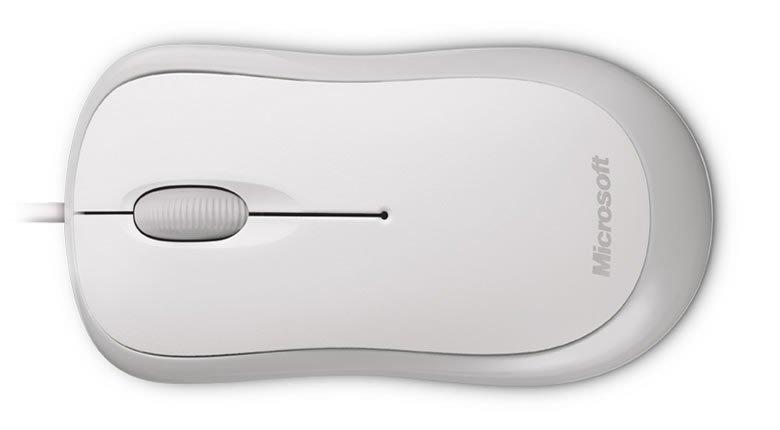 Microsoft  P58-00058 Maus Beidhändig USB Typ-A Optisch 800 DPI 