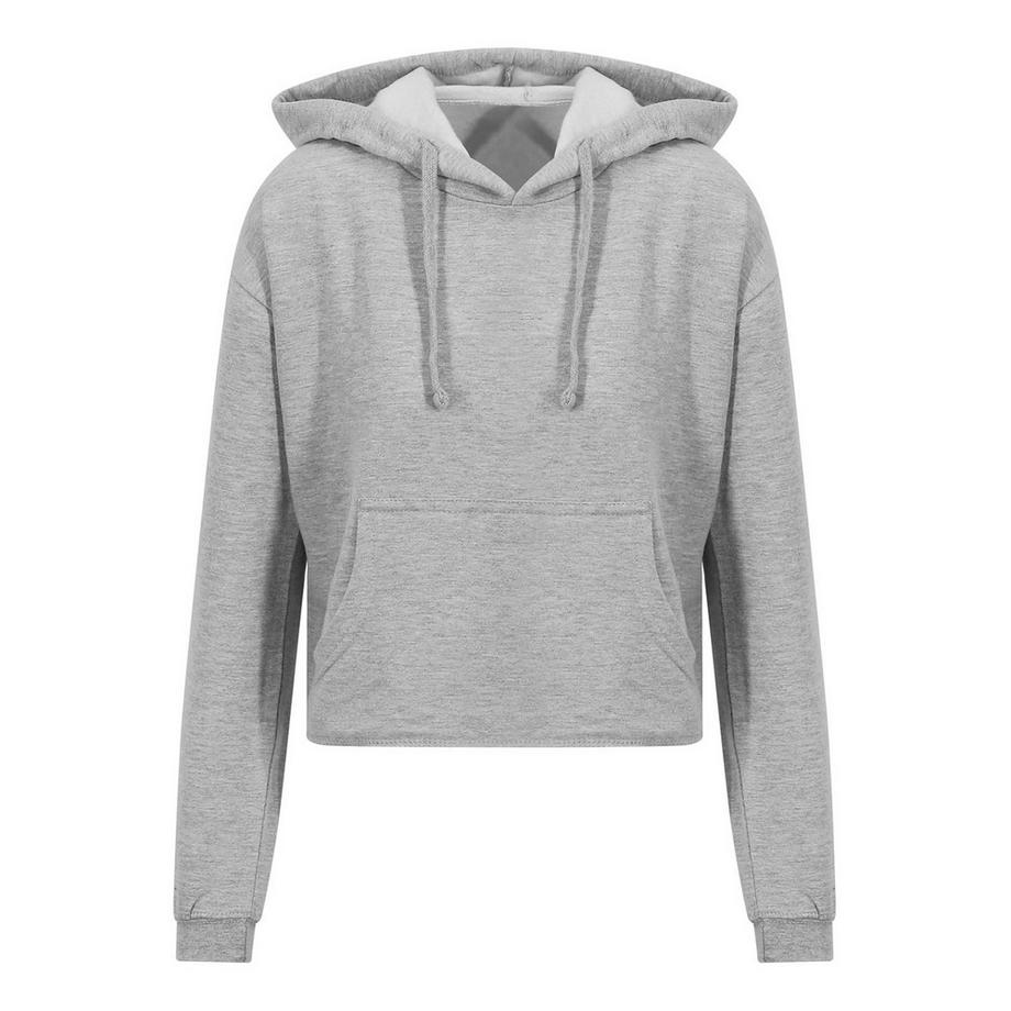 Girlie Kapuzenpullover Kurz Geschnitten
