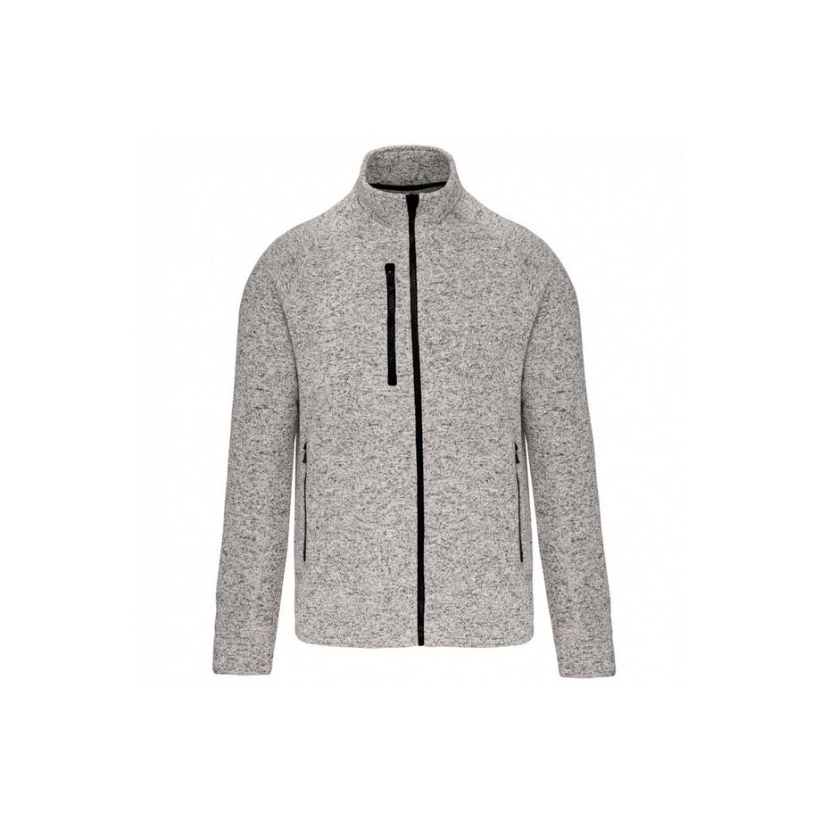 Kariban Melierte Full Zip Jacke  