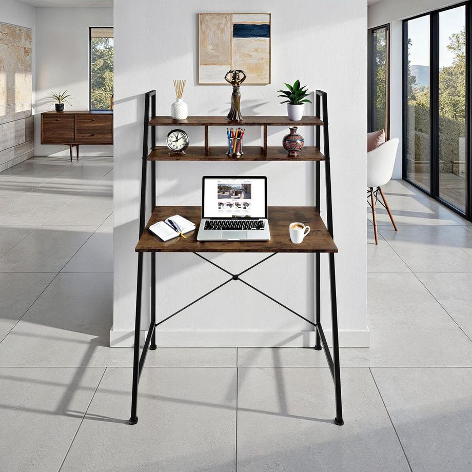 Tectake Table de bureau Exeter  