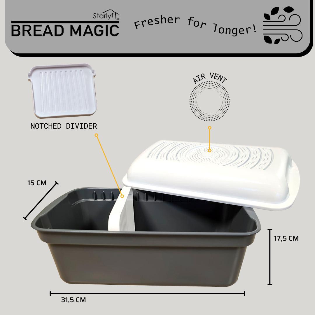 STARLYF Bread Magic - Contenitore per il pane  