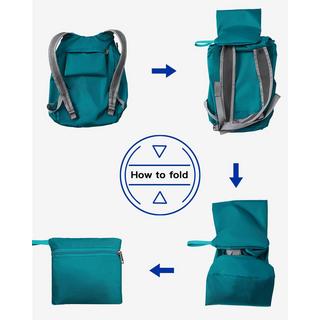 Only-bags.store Ultraleichter faltbarer Rucksack : Kleiner verpackbarer Wanderrucksack Leichter dünner Rucksack Sportlicher Tagesrucksack  