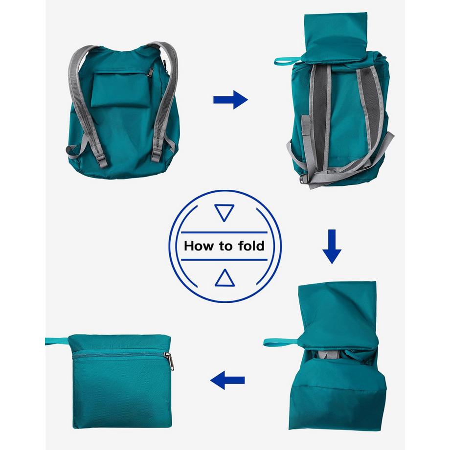 Only-bags.store Zaino pieghevole ultraleggero Piccolo zaino da trekking comprimibile  