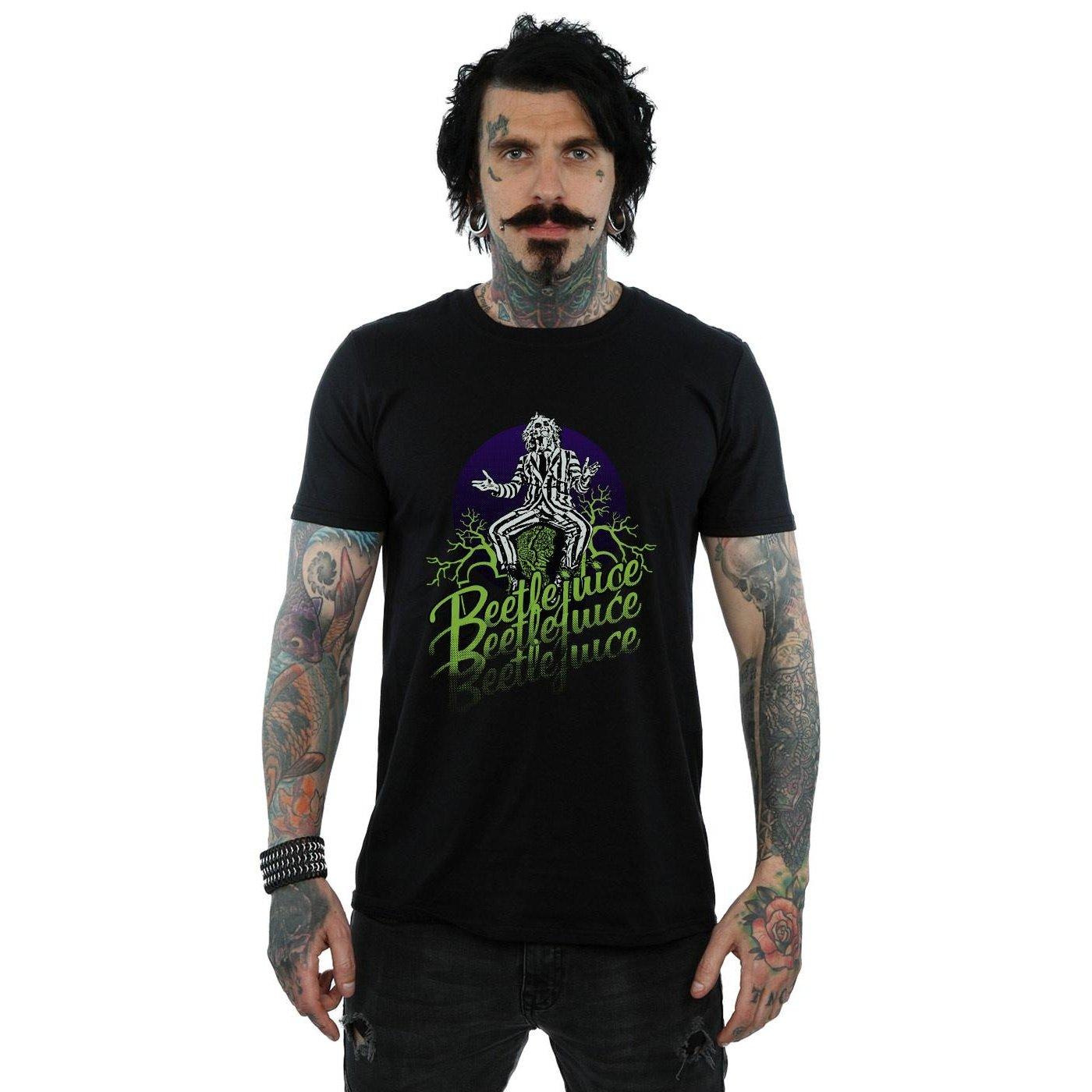 Beetlejuice  Faded Pose TShirt 