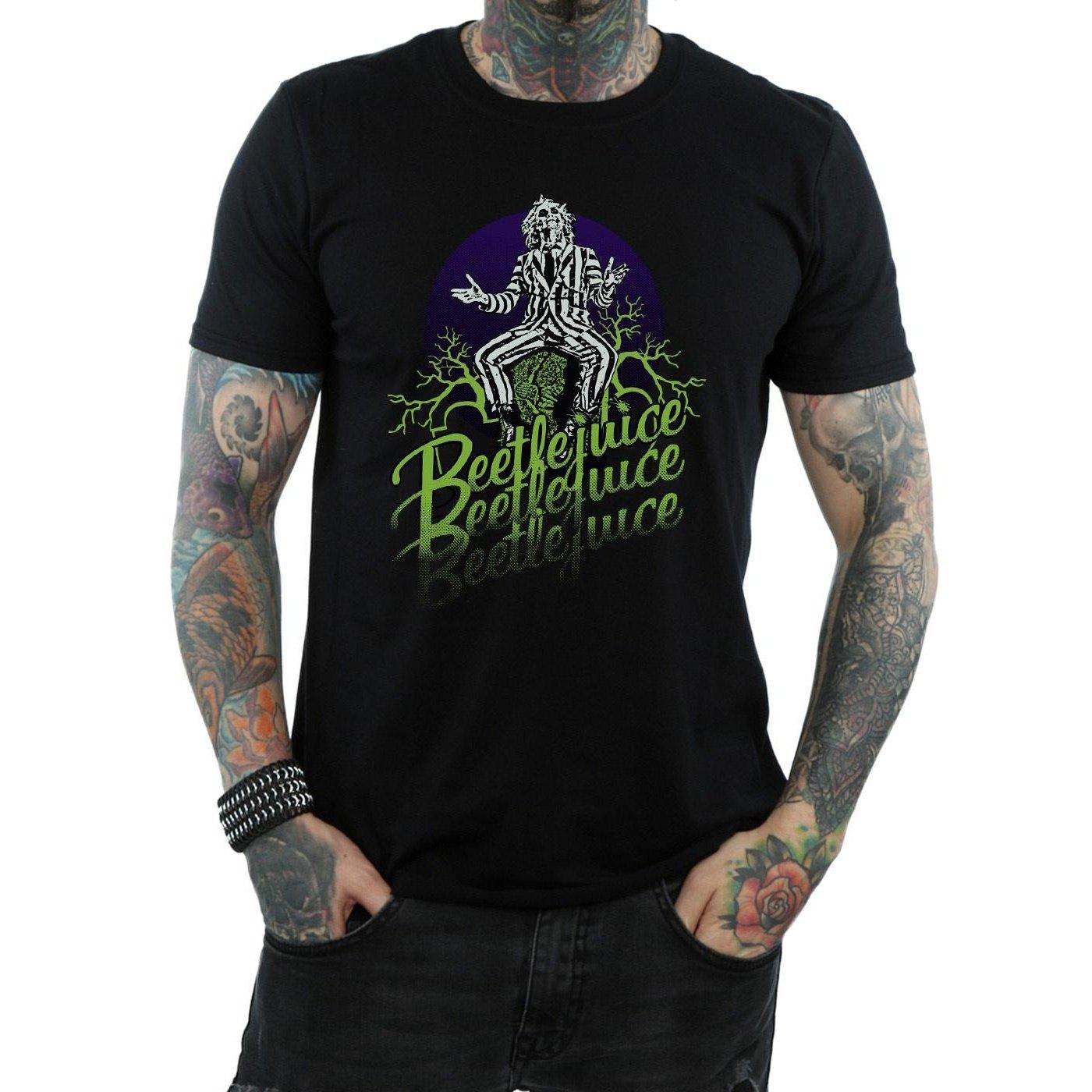 Beetlejuice T-Shirt Stampata  
