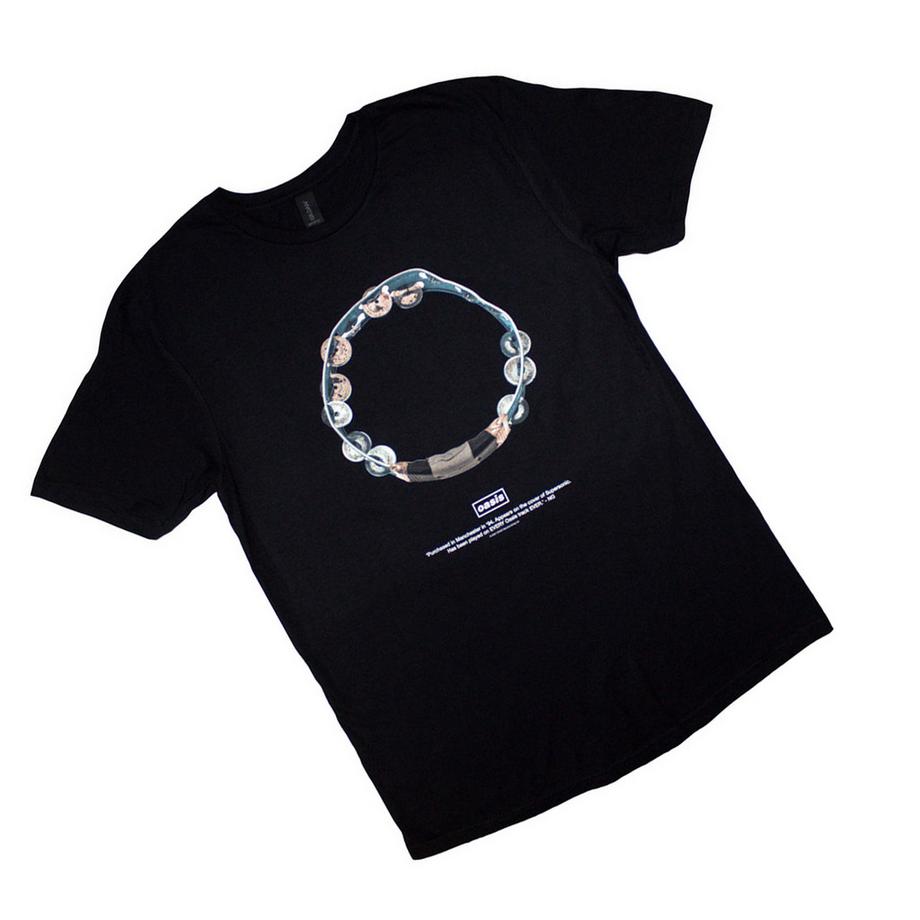 Oasis  Definitely Maybe Tambourine T-Shirt 