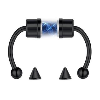 eStore  Gefälschter Nasenring, magnetisch - Schwarz 