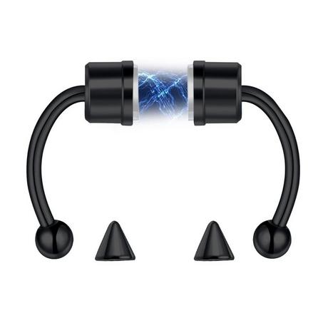 eStore  Gefälschter Nasenring, magnetisch - Schwarz 