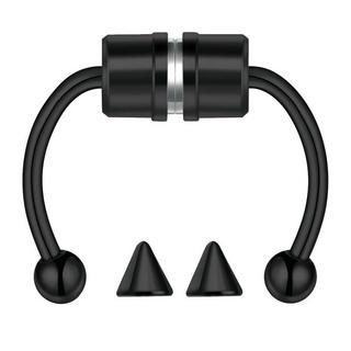 eStore  Gefälschter Nasenring, magnetisch - Schwarz 