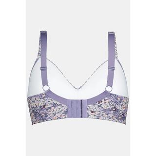 Ulla Popken  Bralette senza ferretto con coppe morbide e pizzo, coppe C-D 