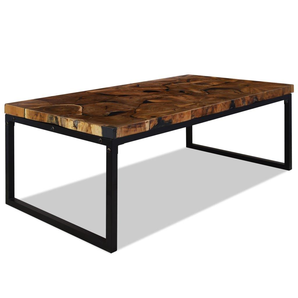 VidaXL Table basse teck  