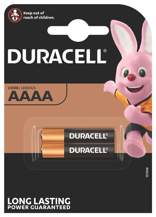 DURACELL  Hückmann Batterie 1,5V Mini AAAA MX2500-AAAA K2 Bli.2 