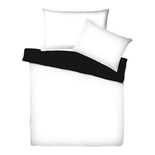 Living Home Uni Satin Doubleface Taie de duvet  