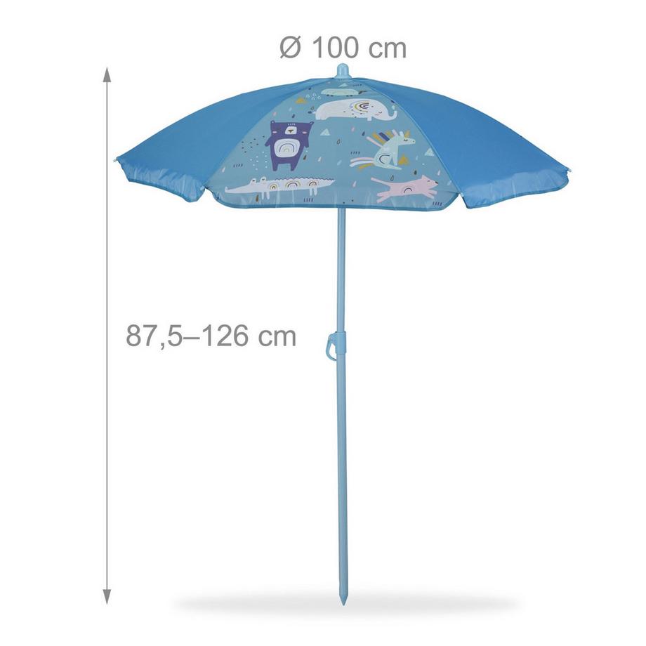 Northio Camping Sitzgruppe für Kinder mit Sonnenschirm  