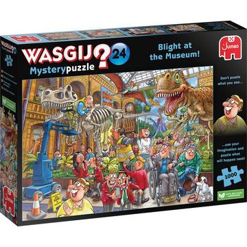 Puzzle Wasgij Mystery 24 - Blight at the Museum (1000Teile)