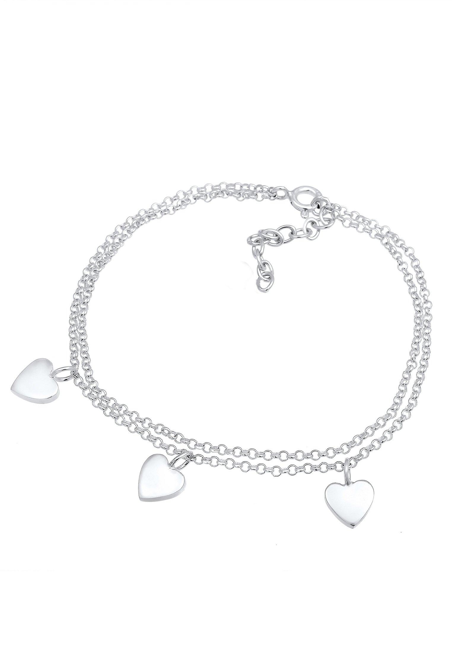 Elli  Armband Herz Symbol Love Trio Layer Erbskette 