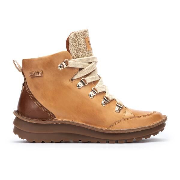 Image of Cazorla - Leder Stiefelette Unisex Braun 36