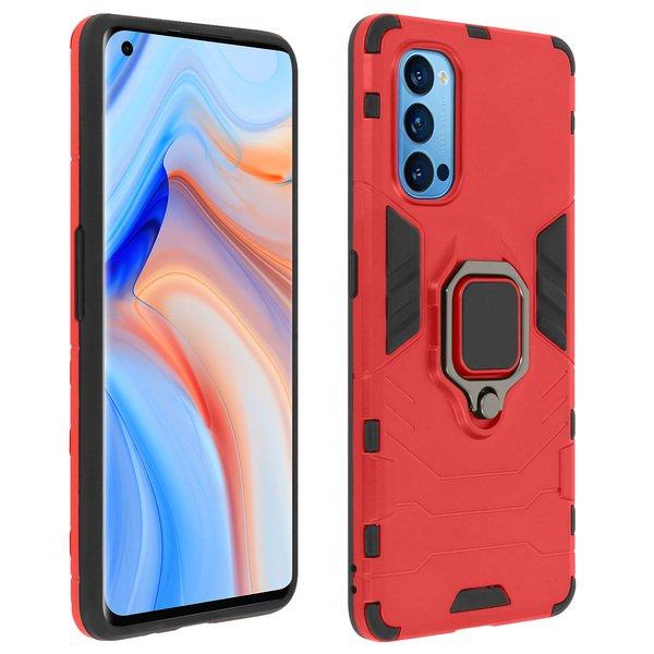 Avizar  Coque Oppo Reno 4 Pro 5G Antichocs Rouge 