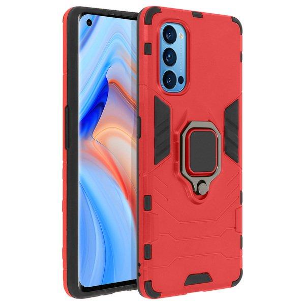 Avizar  Coque Oppo Reno 4 Pro 5G Antichocs Rouge 