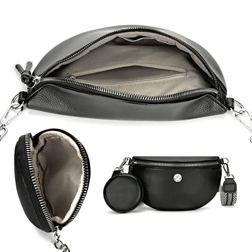 Only-bags.store Stylish Fanny Pack Crossbody Bag Wide Strap Handbag Shoulder Bag Small Fanny Pack Modern Bags Vegan Stylish Fanny Pack Crossbody Bag Wide Strap Handbag Shoulder Bag Small Fanny Pack Modern Bags Vegan 