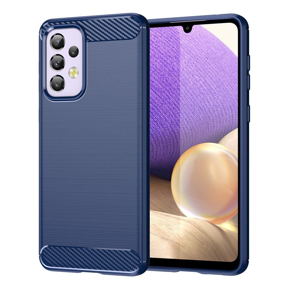 Image of Galaxy A33 5G - Metall Carbon Look Hülle