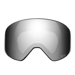 YEAZ  APEX Masque de ski/snowboard avec écran aimanté argenté/blanc 