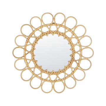 Miroir en Rotin Boho BABAI