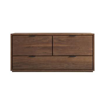 TV-Schrank aus massivem Nussbaum 120 cm Senson