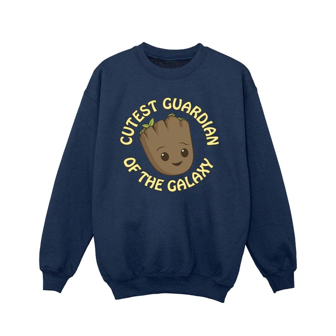 Image of I Am Groot Cutest Guardian Sweatshirt Unisex Marine 152-158