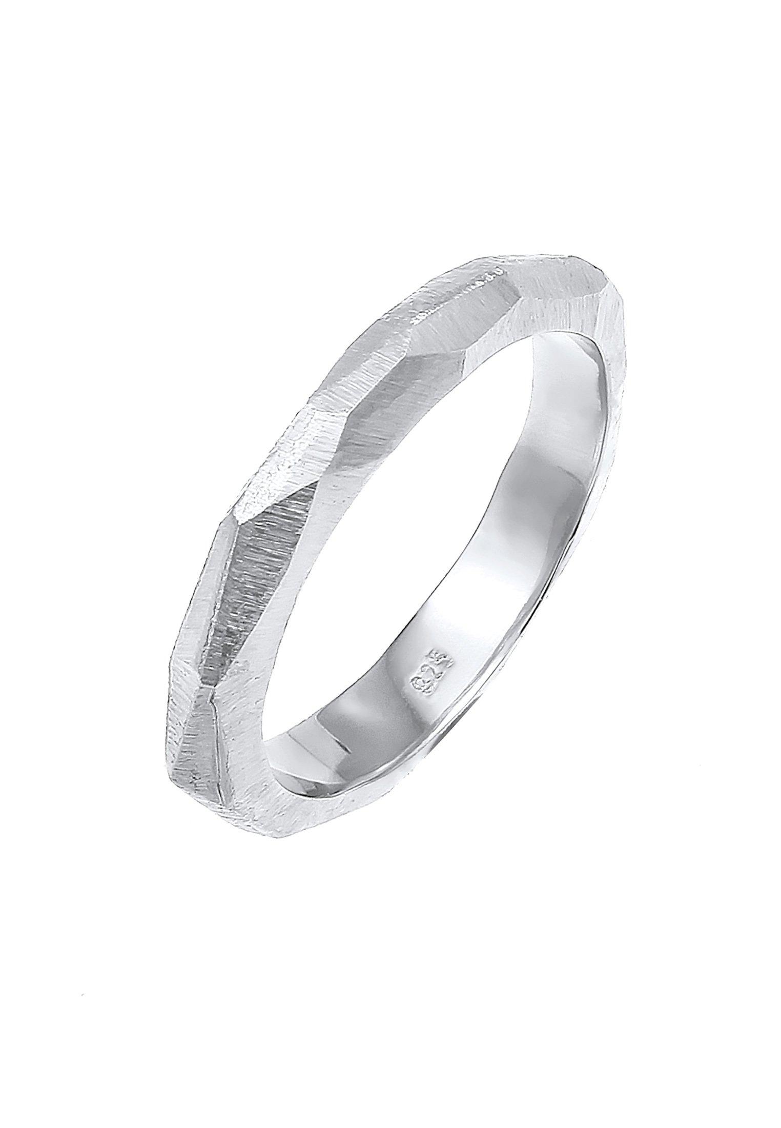 Image of Ring Paarring Trauring Hochzeit Brushed Damen Silber 64mm