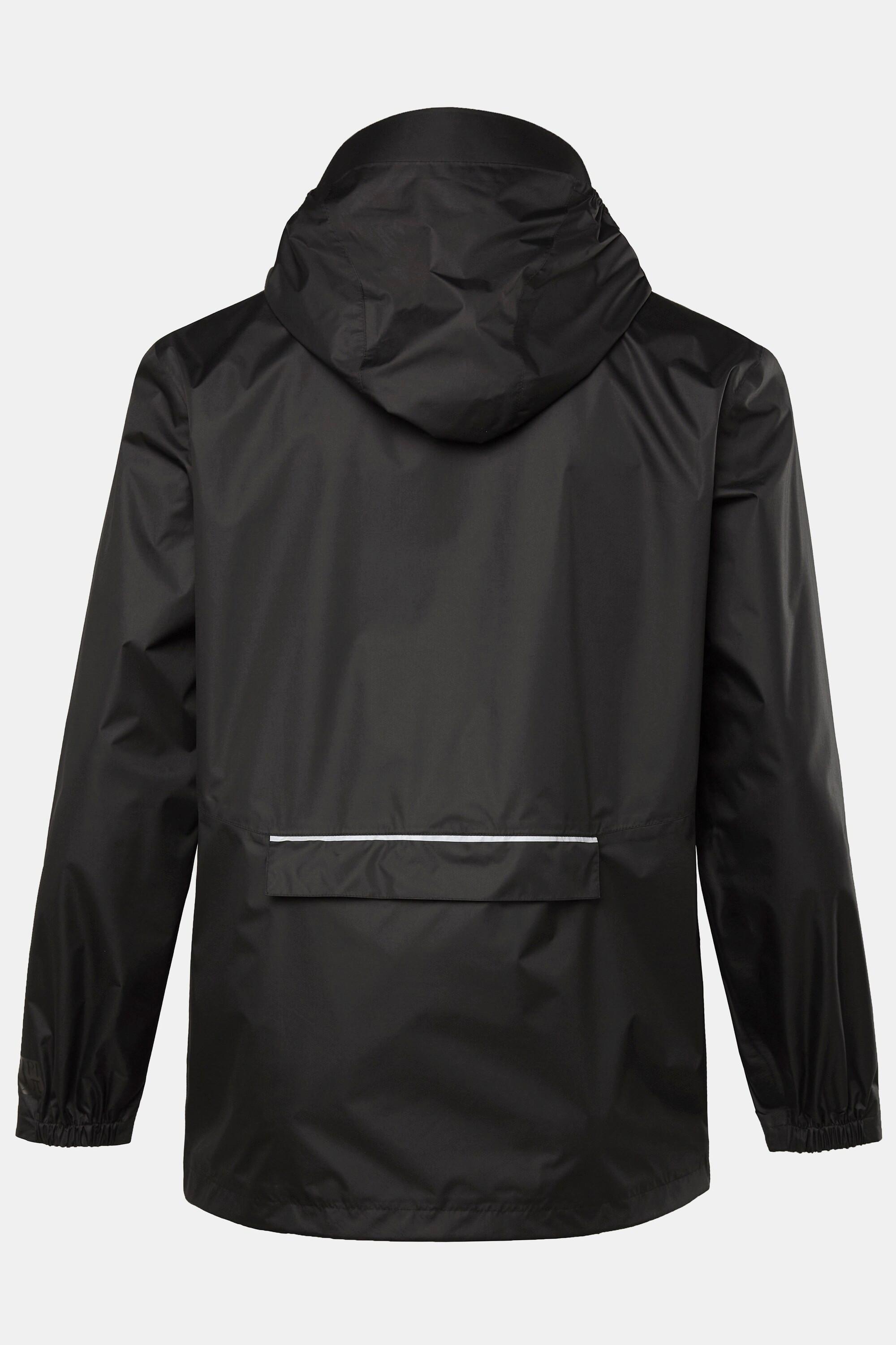 JP1880  Veste de pluie imperméable à capuche, poche intégrée 